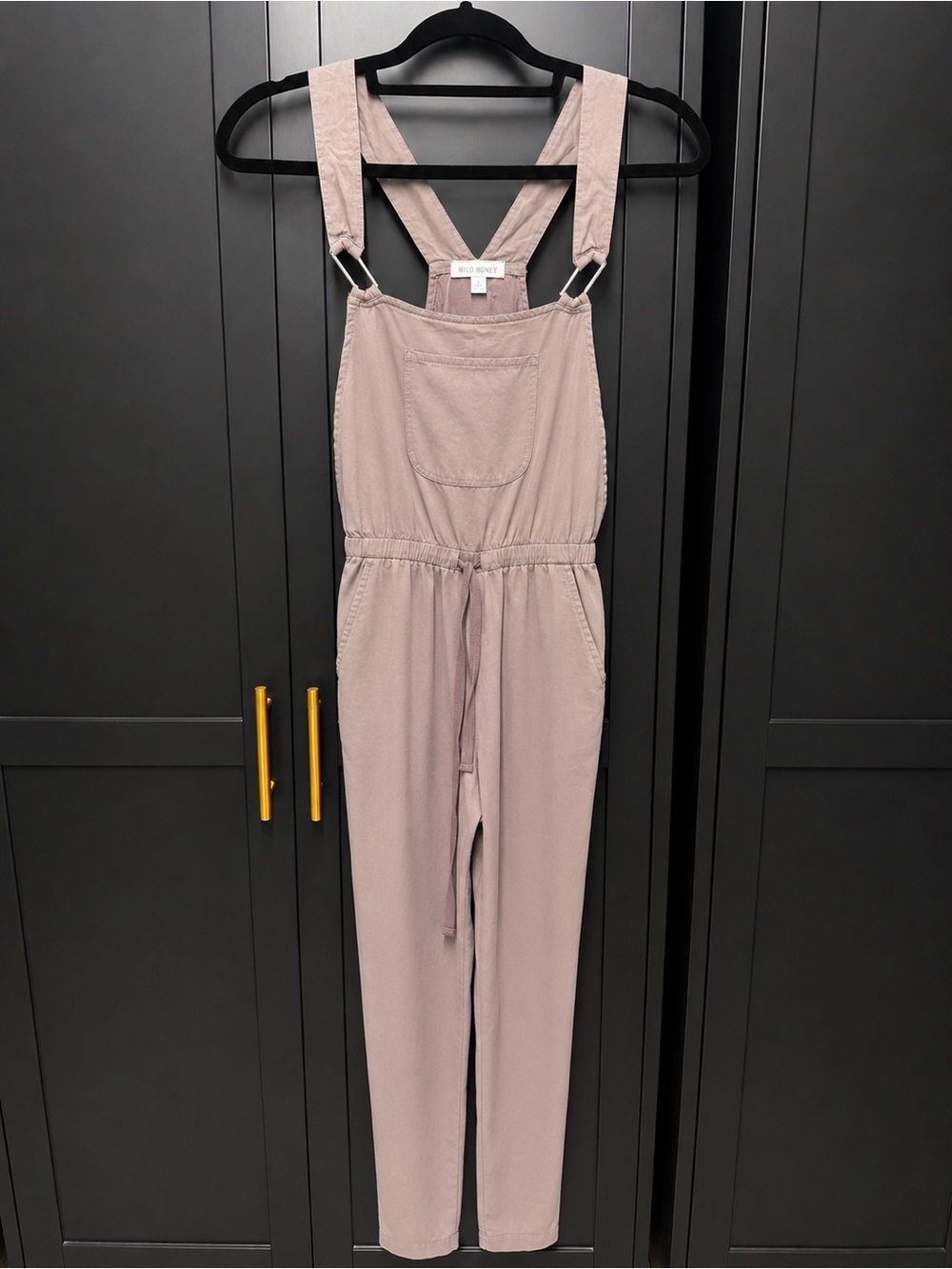 Wild Honey Dusty Pink Utility Jumpsuit